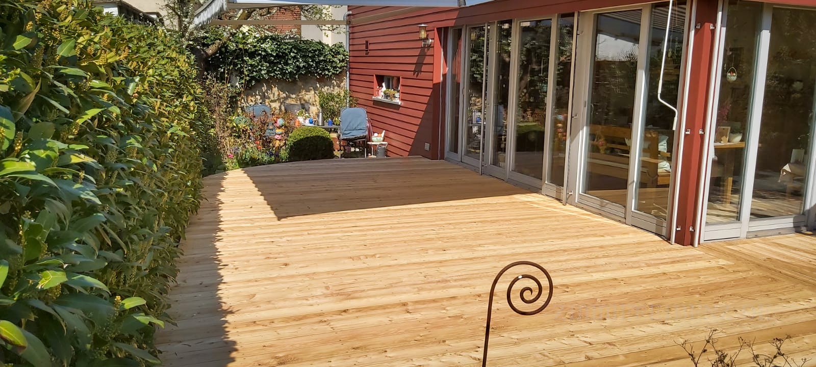 Terrasse Sibirische Lärche in Rottendorf